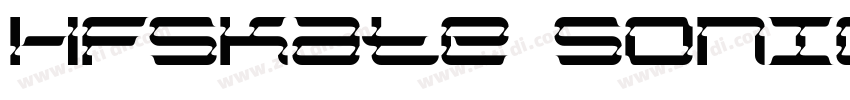 HFSkate Sonic字体转换